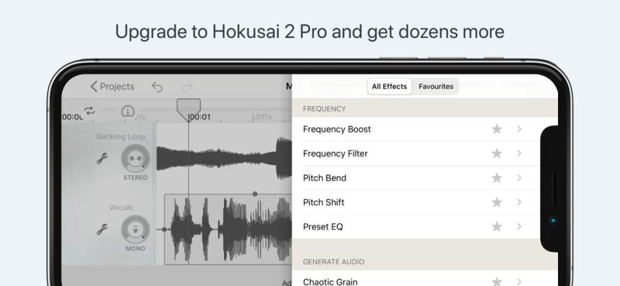 Hokusai Audio Editor