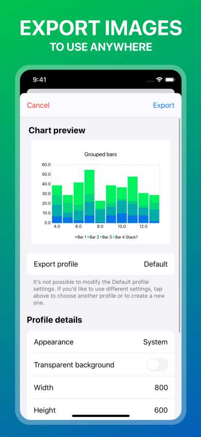 Charty for Shortcuts