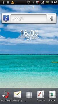 数字时钟小部件