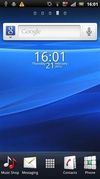 数字时钟小部件