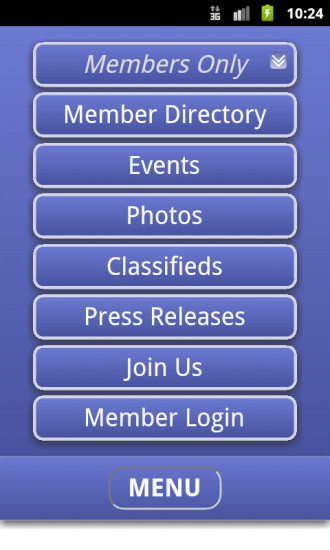 ANA-Michigan Mobile App