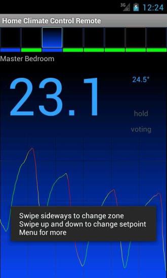 Home Climate Control Remote