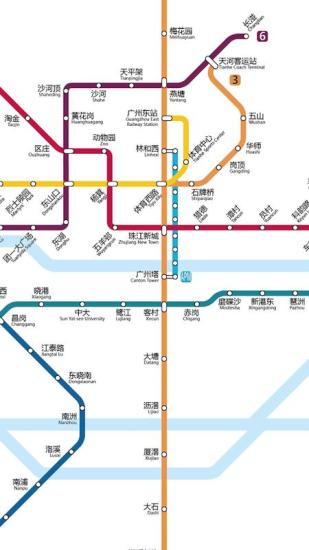 广州地铁图