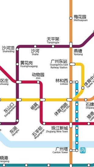 广州地铁图