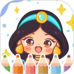 芭比公主绘画本