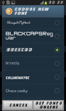Thunder Font Style