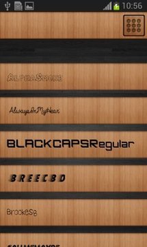 Thunder Font Style