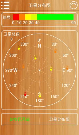 GPS卫星查看器