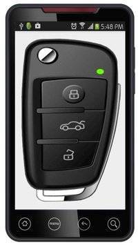 Car key lock remote simulator