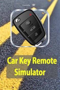 Car key lock remote simulator