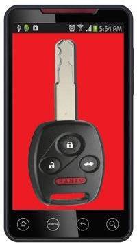 Car key lock remote simulator