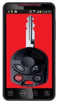 Car key lock remote simulator