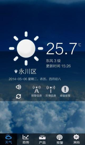 永川自然灾害应急联动预警平台