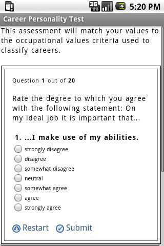 Career Personality Test