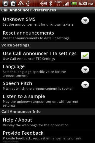Call Announcer