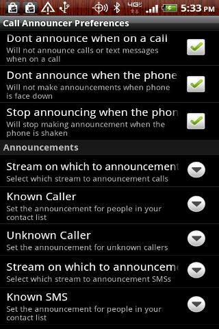 Call Announcer