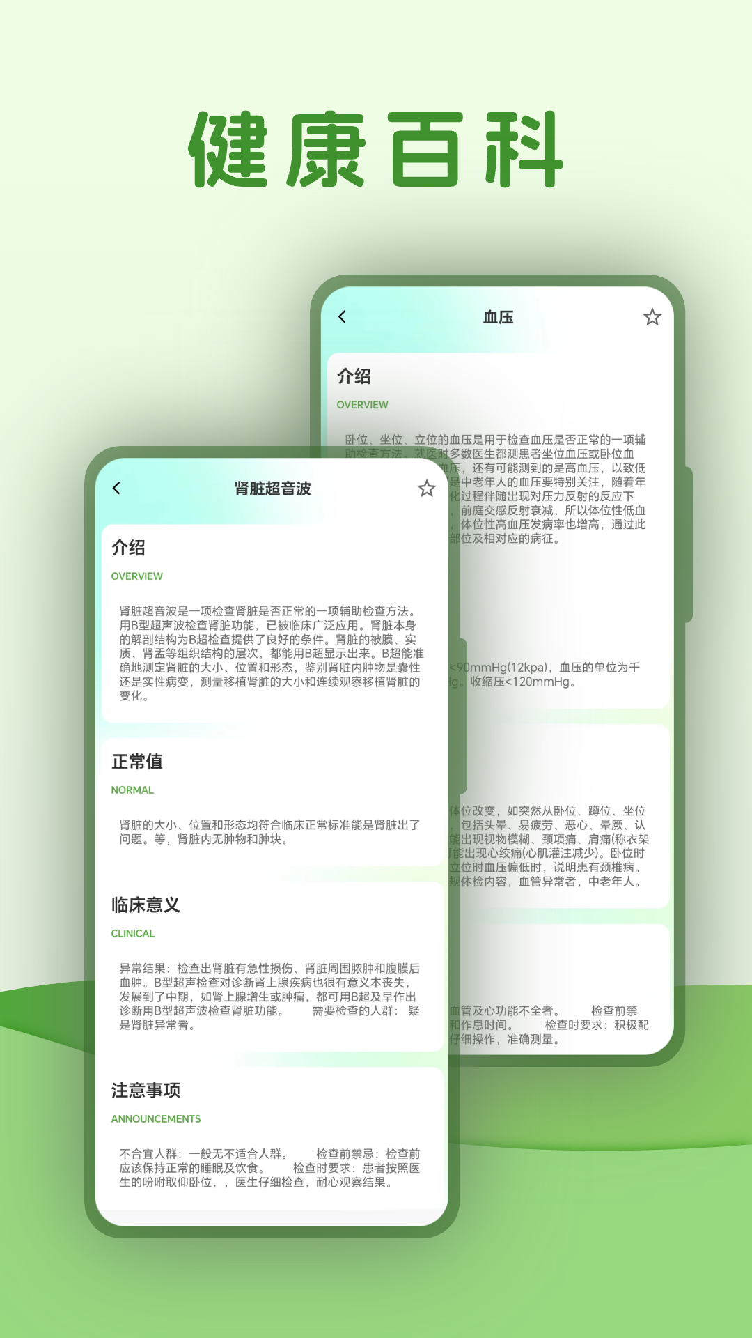血压体检