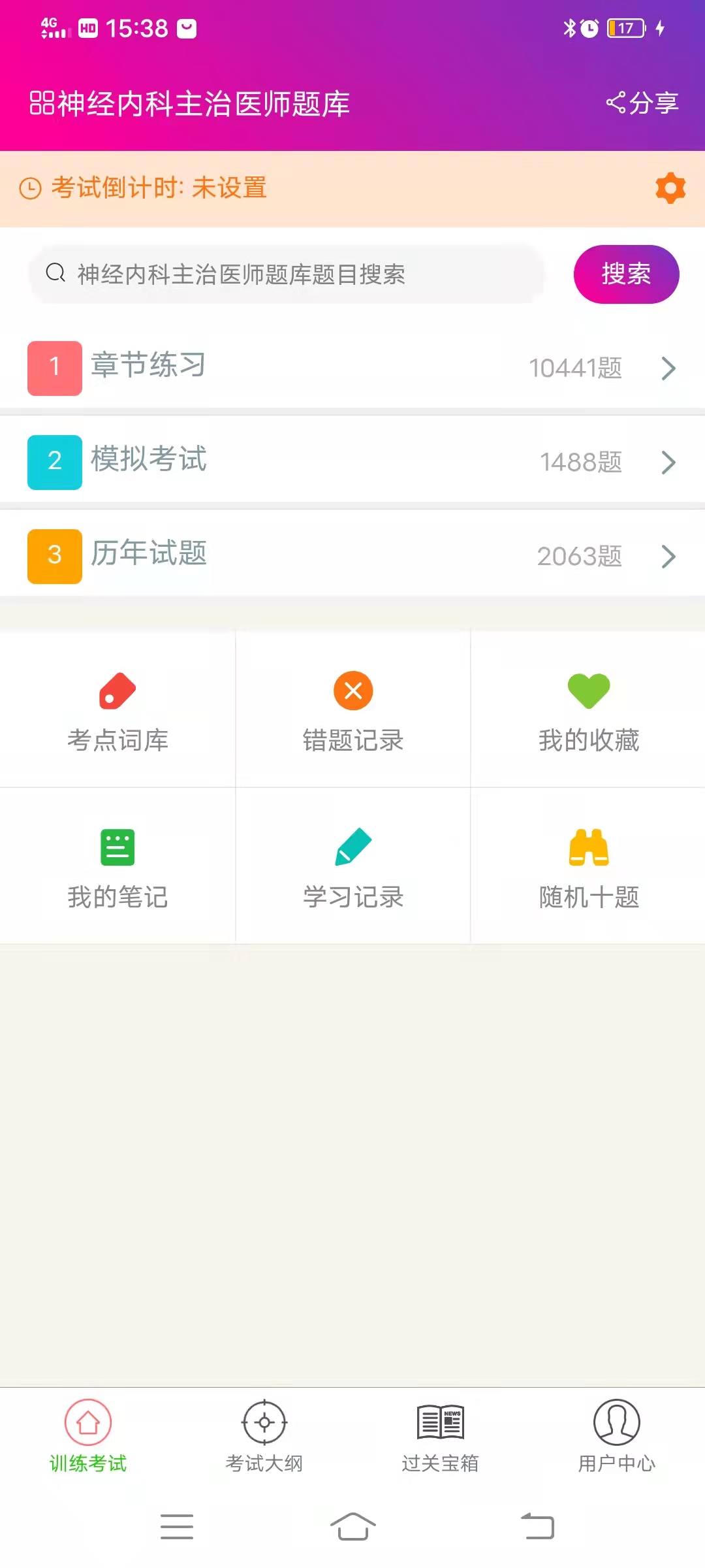 神经内科主治医师总题库