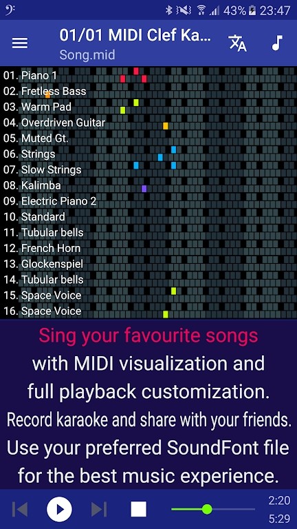 MIDI Clef