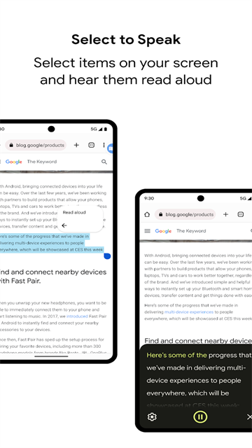 android accessibility suite