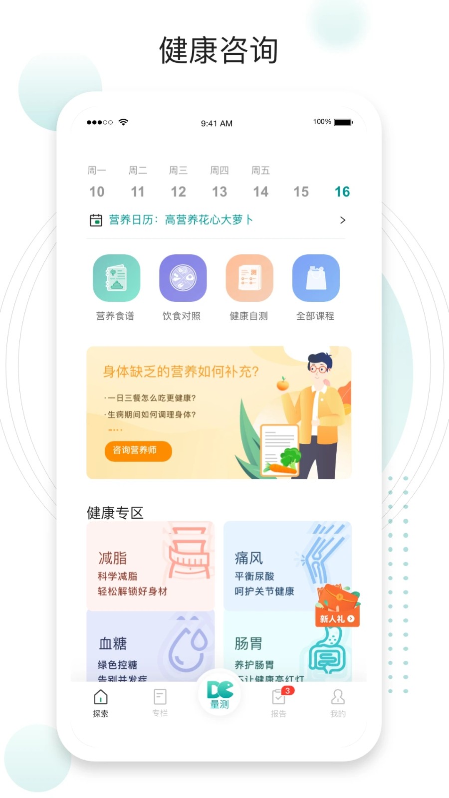 吃对了么体质自测
