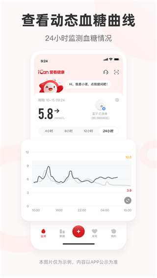 爱看健康三诺动态血糖仪