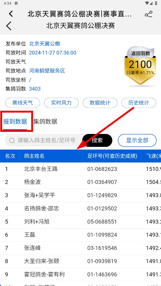 中国信鸽协会最新app