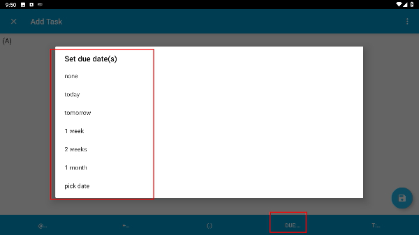 Simpletask Cloudless