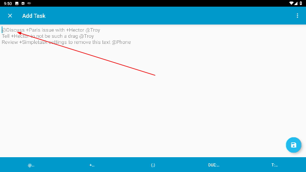 Simpletask Cloudless