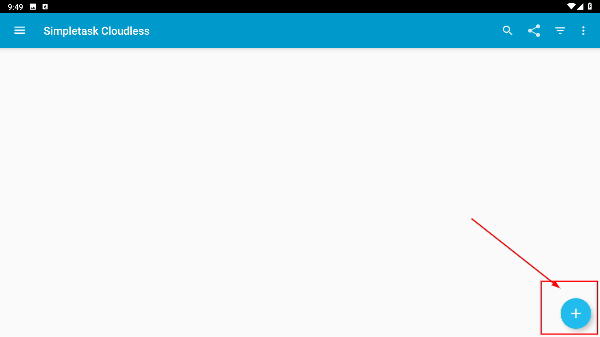 Simpletask Cloudless