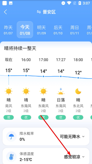15日天气预报