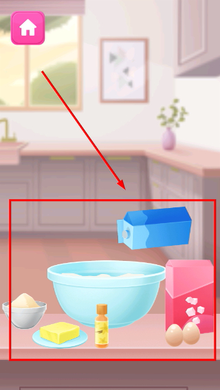 魔法公主做蛋糕