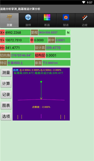 道路分析掌测