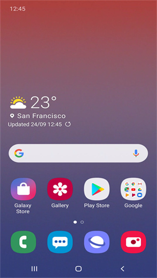 ONE UI Home