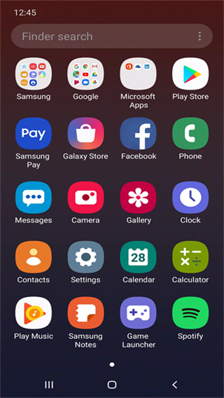 ONE UI Home