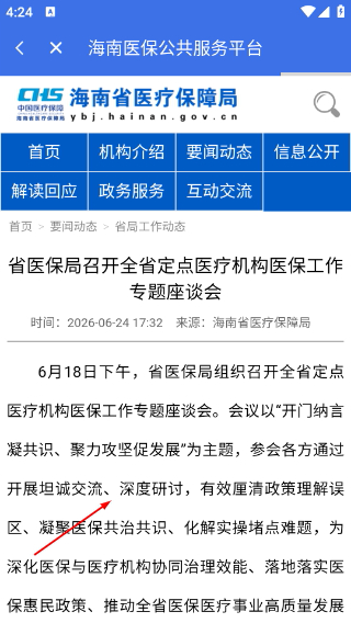 海南医保服务平台